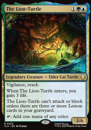 【ENG】《獅龜獸/The Lion-Turtle》[降世神通：最後的氣宗]