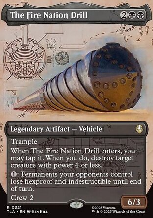 【ENG】《烈火國巨龍鑽/The Fire Nation Drill》[降世神通：最後的氣宗]