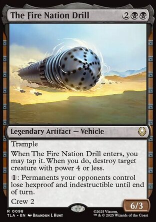 【ENG】《烈火國巨龍鑽/The Fire Nation Drill》[降世神通：最後的氣宗]
