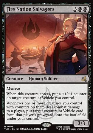 【ENG】 ☆Foil☆ 《烈火國打撈客/Fire Nation Salvagers》[降世神通：最後的氣宗永恆系列]