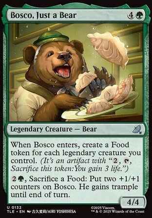 【ENG】 ☆Foil☆ 《單純小熊波斯可/Bosco, Just a Bear》[降世神通：最後的氣宗永恆系列]