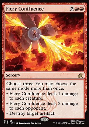 【ENG】 ☆Foil☆ 《焰流交匯/Fiery Confluence》[降世神通：最後的氣宗永恆系列]