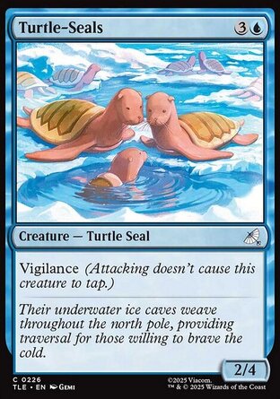 【ENG】 ☆Foil☆ 《龜殼豹/Turtle-Seals》[降世神通：最後的氣宗永恆系列]