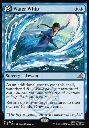 【ENG】 ☆Foil☆ 《流水鞭/Water Whip》[降世神通：最後的氣宗永恆系列]