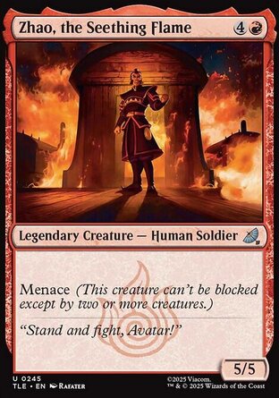【ENG】 ☆Foil☆ 《沸騰怒焰趙將軍/Zhao, the Seething Flame》[降世神通：最後的氣宗永恆系列]