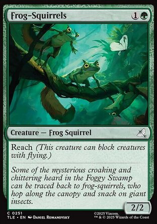 【ENG】 ☆Foil☆ 《蛙松鼠/Frog-Squirrels》[降世神通：最後的氣宗永恆系列]