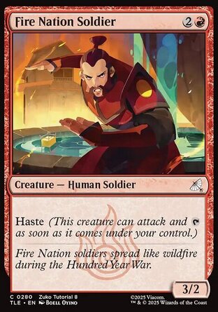 【ENG】《烈火國士兵/Fire Nation Soldier》[降世神通：最後的氣宗永恆系列]