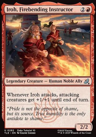 【ENG】《振火教官愛和/Iroh, Firebending Instructor》[降世神通：最後的氣宗永恆系列]