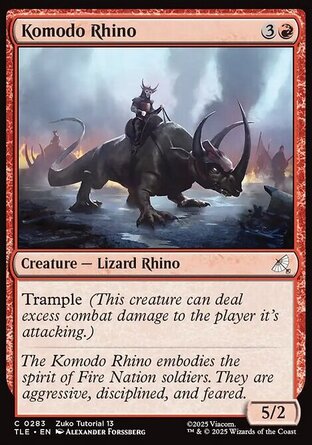 【ENG】《科莫多犀牛/Komodo Rhino》[降世神通：最後的氣宗永恆系列]