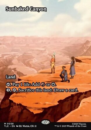【ENG】《日灼峽谷/Sunbaked Canyon》[降世神通：最後的氣宗永恆系列]