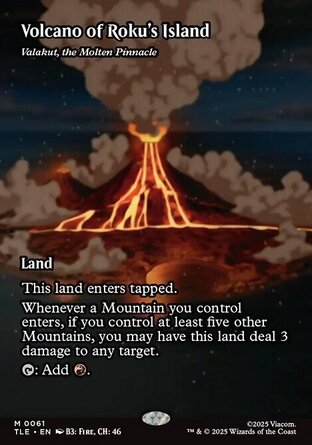 【ENG】《熔天頂瓦拉庫/Valakut, the Molten Pinnacle》[降世神通：最後的氣宗永恆系列]