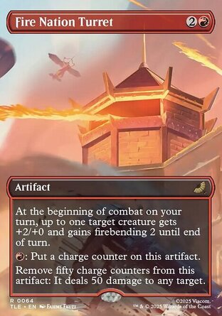 【ENG】《烈火國砲台/Fire Nation Turret》[降世神通：最後的氣宗永恆系列]