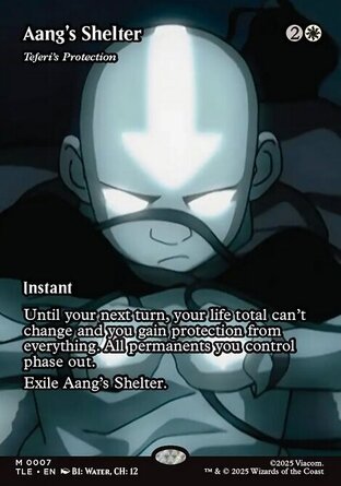 【ENG】 ☆Foil☆ 《泰菲力的庇護/Teferi's Protection》[降世神通：最後的氣宗永恆系列]