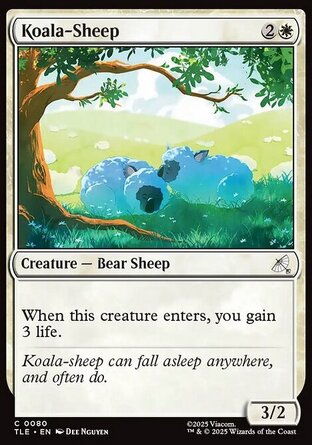 【ENG】 ☆Foil☆ 《無尾熊羊/Koala-Sheep》[降世神通：最後的氣宗永恆系列]