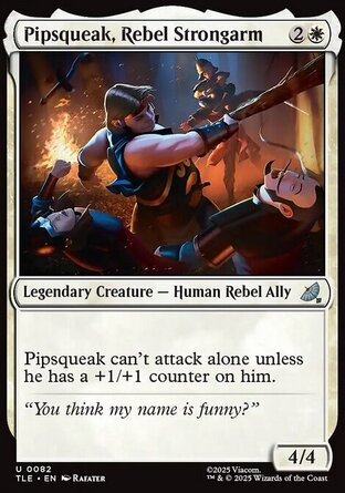 【ENG】 ☆Foil☆ 《反抗軍牆壁矮人/Pipsqueak, Rebel Strongarm》[降世神通：最後的氣宗永恆系列]