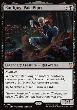 【ENG】《蒼白笛手鼠王/Rat King, Pale Piper》[忍者龜永恆系列]