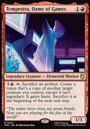 【ENG】《遊戲女帝坦佩斯特拉/Tempestra, Dame of Games》[忍者龜永恆系列]