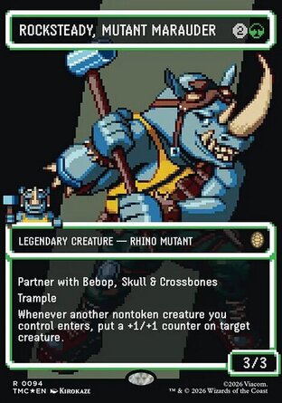 【ENG】《突變掠盜洛克史迪/Rocksteady, Mutant Marauder》[忍者龜永恆系列]