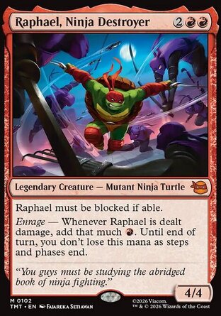 【ENG】《忍者剋星拉斐爾/Raphael, Ninja Destroyer》[忍者龜]