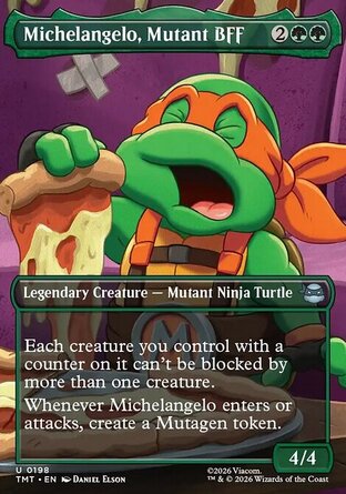 【ENG】《變種佳友米開朗基羅/Michelangelo, Mutant BFF》[忍者龜]