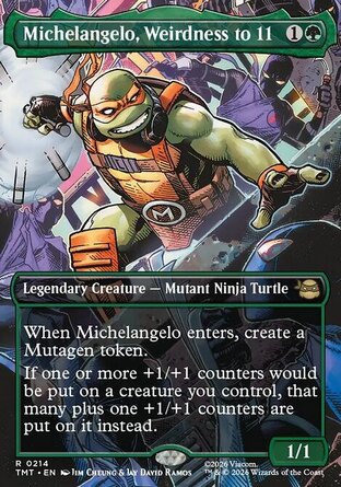 【ENG】《極端怪才米開朗基羅/Michelangelo, Weirdness to 11》[忍者龜]