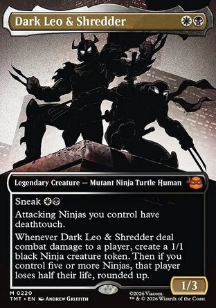 【ENG】《黑暗李奧與許瑞德/Dark Leo & Shredder》[忍者龜]