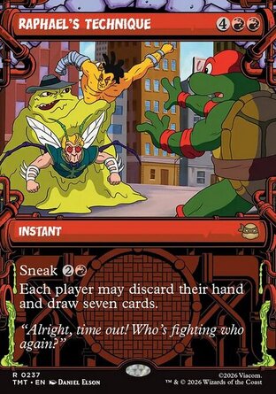 【ENG】《拉斐爾的絕招/Raphael's Technique》[忍者龜]