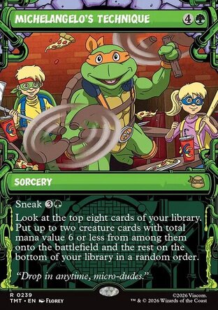 【ENG】《米開朗基羅的絕招/Michelangelo's Technique》[忍者龜]