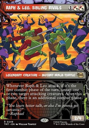【ENG】《相互爭勝的拉斐與李奧/Raph & Leo, Sibling Rivals》[忍者龜]