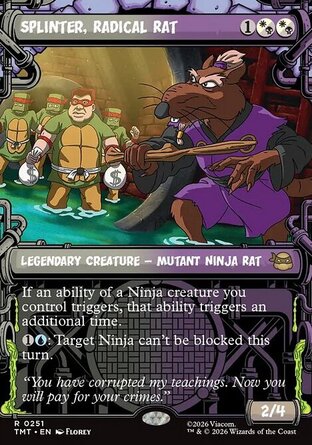 【ENG】《變異鼠史林特/Splinter, Radical Rat》[忍者龜]