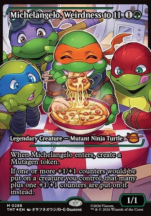【ENG】《極端怪才米開朗基羅/Michelangelo, Weirdness to 11》[忍者龜]