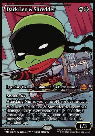 【ENG】《黑暗李奧與許瑞德/Dark Leo & Shredder》[忍者龜]