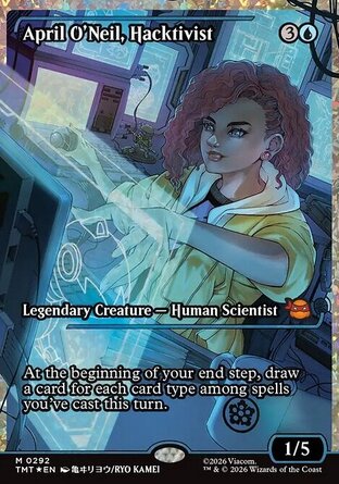 【ENG】《激進駭客艾波‧歐尼爾/April O'Neil, Hacktivist》[忍者龜]