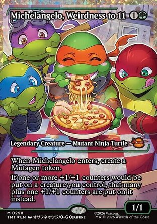 【ENG】《極端怪才米開朗基羅/Michelangelo, Weirdness to 11》[忍者龜]