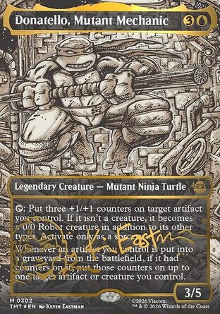 【ENG】《變種機械師多納太羅/Donatello, Mutant Mechanic》[忍者龜]