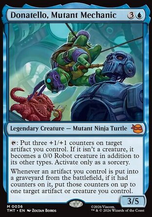 【ENG】《變種機械師多納太羅/Donatello, Mutant Mechanic》[忍者龜]