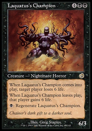 【JPN】《拉夸塔的鬥士/Laquatus's Champion》[絕境]〔SP〕