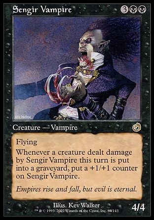 【JPN】《辛格氏吸血鬼/Sengir Vampire》[絕境]〔SP〕