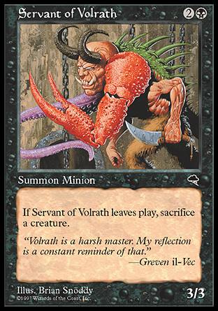 【ENG】《瓦拉司僕役/Servant of Volrath》[暴風雨]