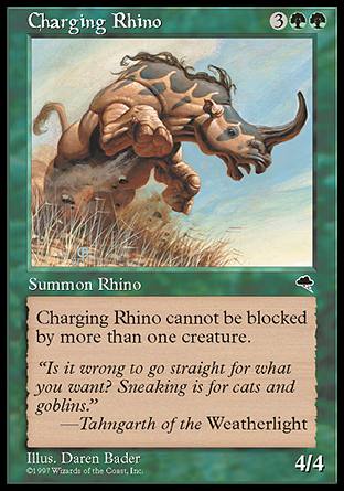 【ENG】《衝鋒犀牛/Charging Rhino》[暴風雨]