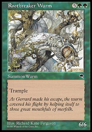 【ENG】《破根亞龍/Rootbreaker Wurm》[暴風雨]