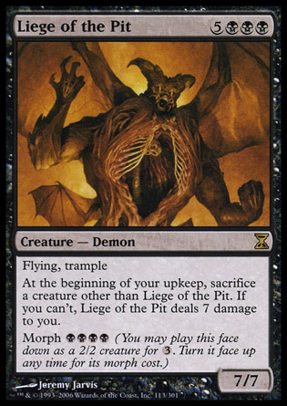 【JPN】《暗淵王侯/Liege of the Pit》[時間漩渦]