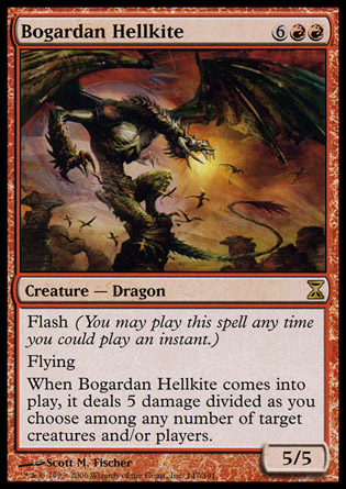 【JPN】《博卡登殘虐者/Bogardan Hellkite》[時間漩渦]