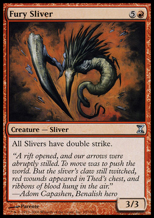 【JPN】《怒火裂片妖/Fury Sliver》[時間漩渦]