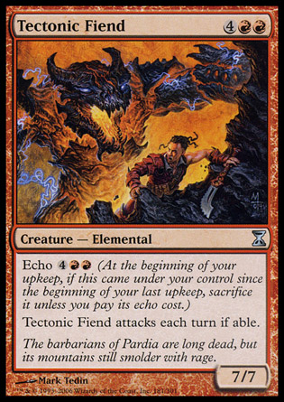 【JPN】《地殼邪鬼/Tectonic Fiend》[時間漩渦]