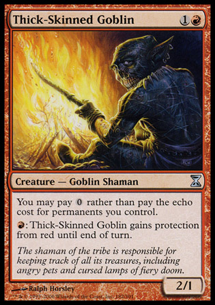 【JPN】《皮厚鬼怪/Thick-Skinned Goblin》[時間漩渦]