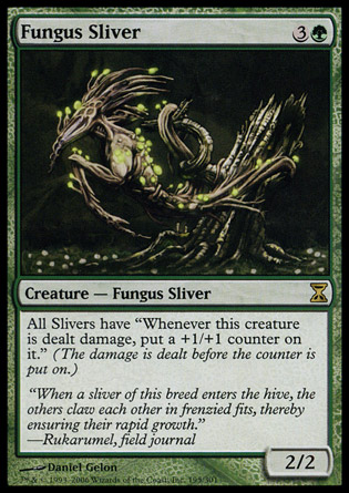 【JPN】《真菌裂片妖/Fungus Sliver》[時間漩渦]