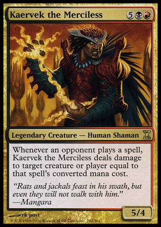 【JPN】《殺生者凱雷威克/Kaervek the Merciless》[時間漩渦]