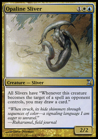 【JPN】《清輝裂片妖/Opaline Sliver》[時間漩渦]