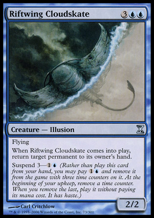 【JPN】《時縫翔雲影/Riftwing Cloudskate》[時間漩渦]